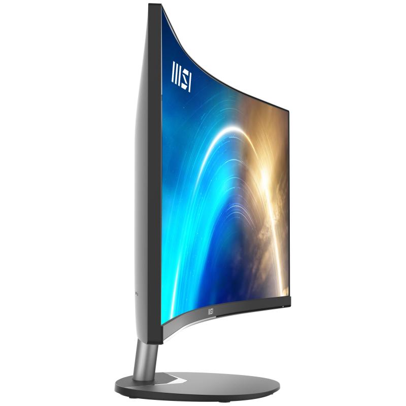 ▷ MSI Pro MP341CQ 34 Inch Curved Monitor, 1500R, UWQHD (3440 x 1440), 21:9,  100Hz, VA, 4ms, HDMI, VGA, Built-in Speakers