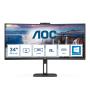 AOC V5 CU34V5CW 86,4 cm (34 Zoll) 3440 x 1440 Pixel Wide Quad HD LED Schwarz