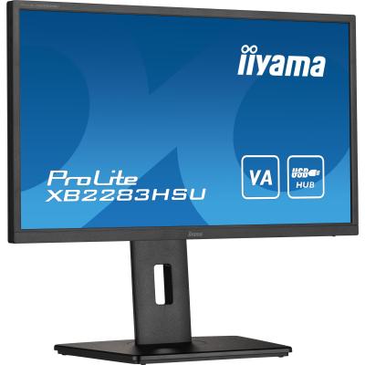 ▷ iiyama ProLite XB2283HSU-B1 Monitor PC 54,6 cm (21.5) 1920 x 1080 Pixel  Full HD LED Nero