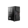 Aerocool Menace Saturn FRGB Midi Tower Noir