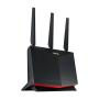 ASUS RT-AX86U Pro router inalámbrico Gigabit Ethernet Doble banda (2,4 GHz   5 GHz) Negro