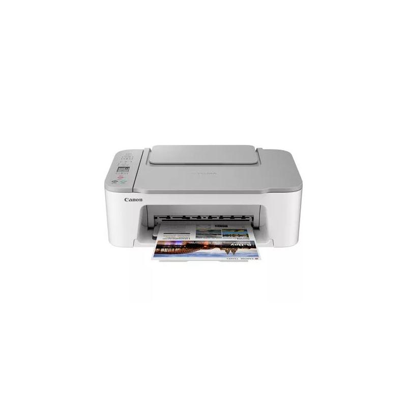 Stampante Wi-Fi a colori multifunzione Canon Pixma TS3351 - colore bianco