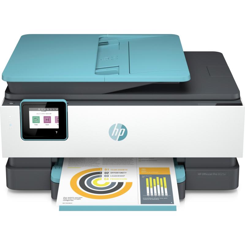 HP+ All-in-One-Drucker, Zu Farbe, für 8025e Trippodo Pro HP Kopieren, OfficeJet Hause, Scannen, Drucker Drucken, | HP Mit Faxen, ▷ HP