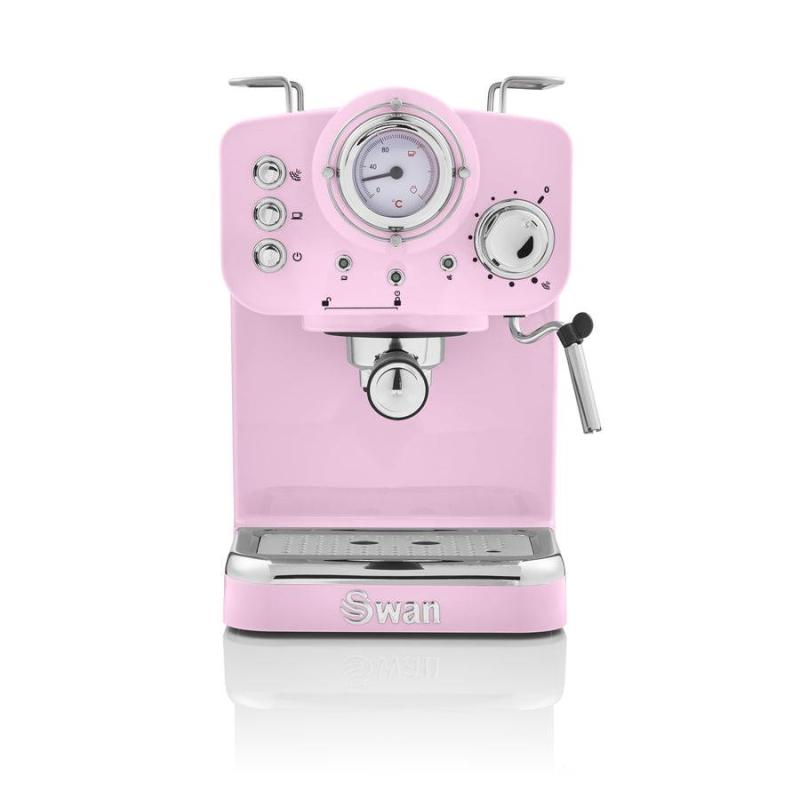 Cafetera Espresso Manual Rosa - FriSson DeCor