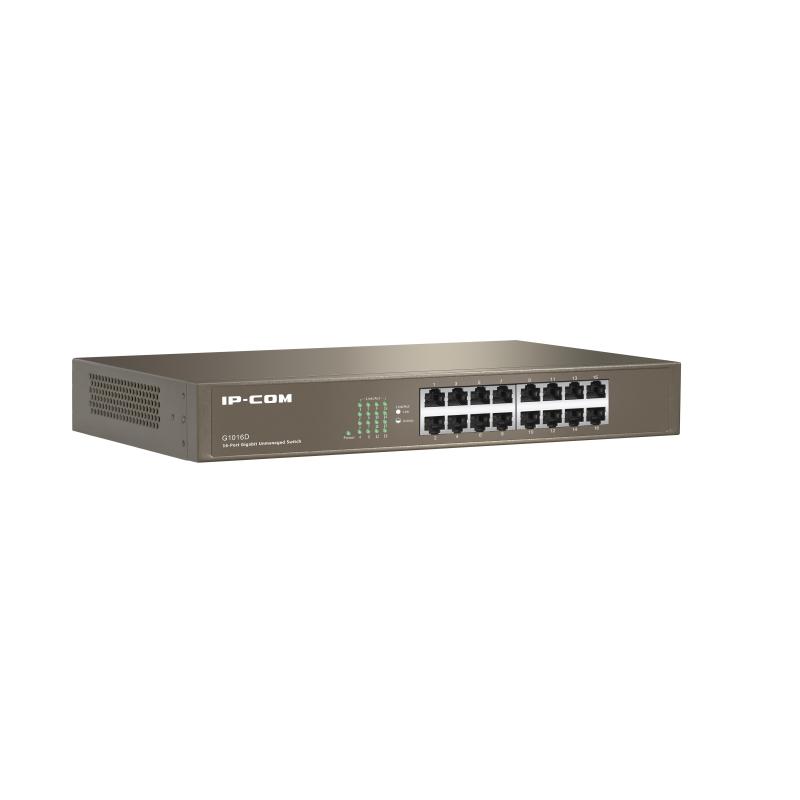 ▷ IP-COM Networks G1016D network switch Unmanaged L2 Gigabit