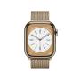 Apple Watch Series 8 OLED 41 mm 4G Oro GPS (satélite)