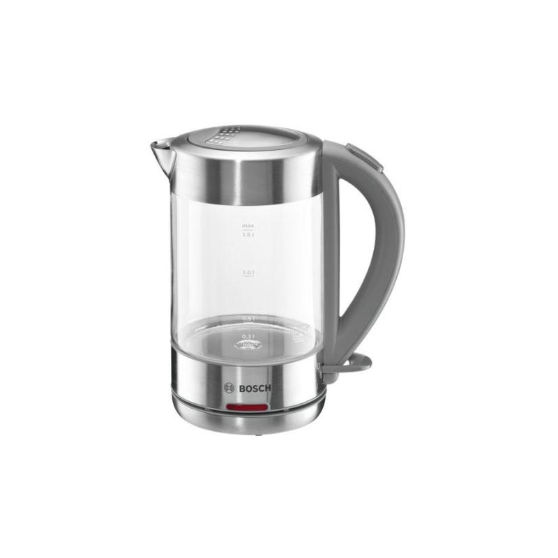 ▷ Bosch TWK7090B bollitore elettrico 1,5 L 2200 W Grigio