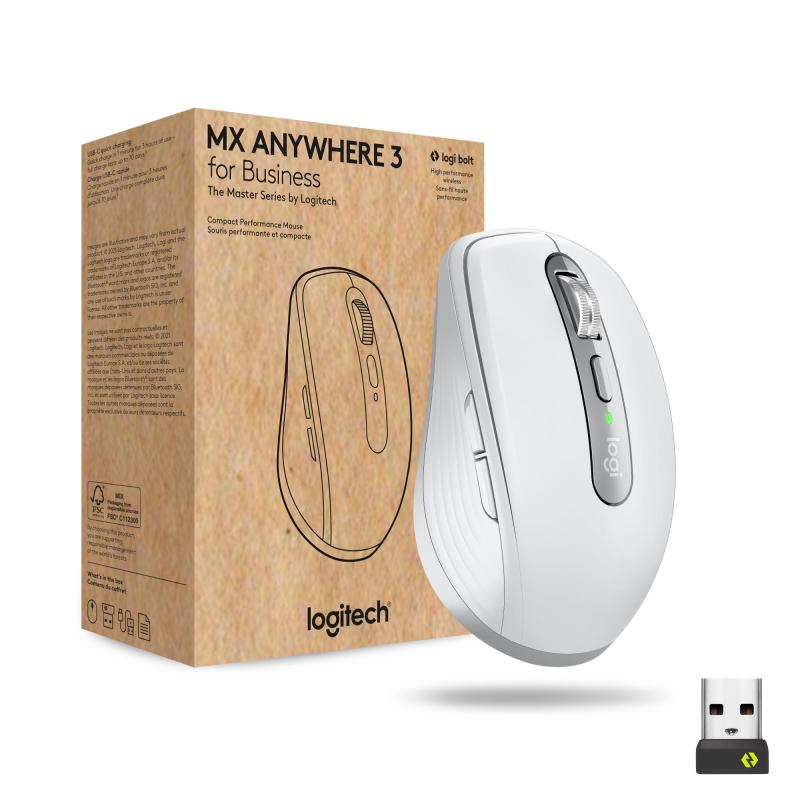 Logitech MX Anywhere 3 Wireless Compact Performance Mouse 