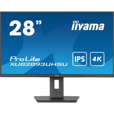 iiyama ProLite 71,1 cm (28") 3840 x 2160 pixels 4K Ultra HD LED Noir