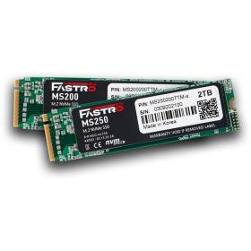 FASTRO MS200-200TTS drives allo stato solido M.2 2000 GB PCI Express 3.0 3D TLC NVMe