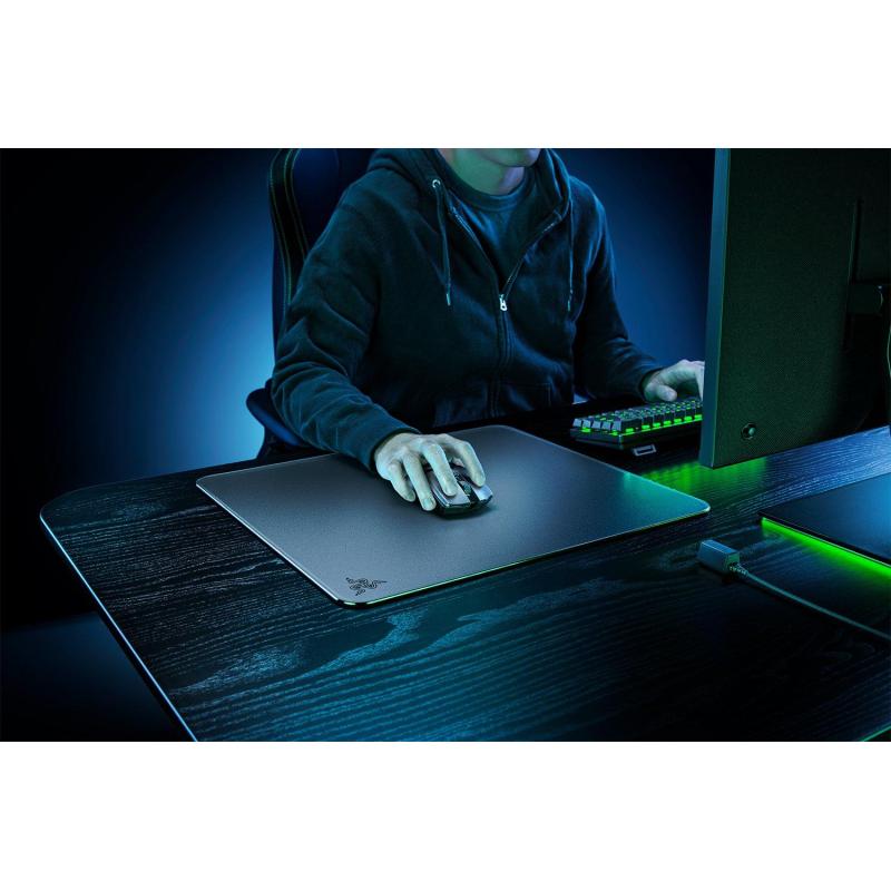 ▷ Razer Atlas Tappetino per mouse per gioco da computer Nero