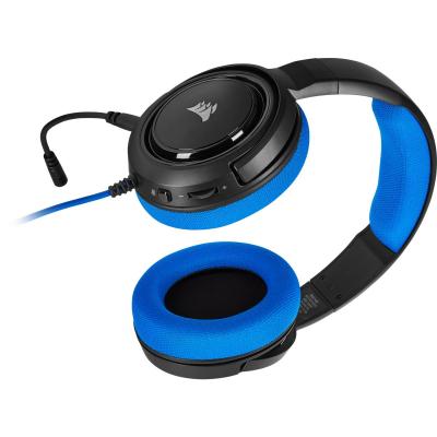 Corsair HS35 Headset Wired Head band Gaming Black Blue Trippodo