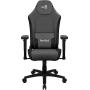 Aerocool CROWNASHBK, Ergonomic Gaming Chair, Adjustable Cushions, AeroWeave Technology, Black