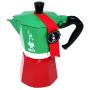 Bialetti 0005323 manual coffee maker Moka pot 0.24 L Green, Red, White