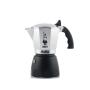 Bialetti Brikka Kaffeemaschine mit Kanne Schwarz, Silber