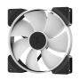 Fractal Design Prisma AL-18 PWM Carcasa del ordenador Ventilador 18 cm Negro, Blanco 1 pieza(s)