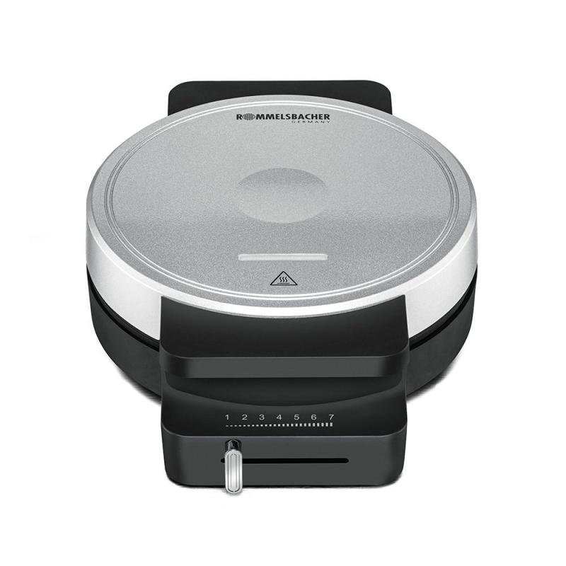 ▷ Rommelsbacher WA 850 waffle iron 1 waffle(s) 850 W Black, Silver