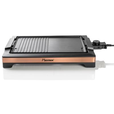 ▷ Bestron ABBQ2000CO griglia per raclette 2000 W Nero, Bronzo