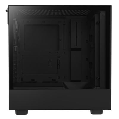 NZXT H5 Flow RGB ATX Mid-Tower Case with RGB Fans Black CC-H51FB