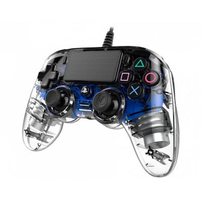 Nacon Controller / Gamepad - Compact Color Edition - Transparent Blau - Neu  3499550360806