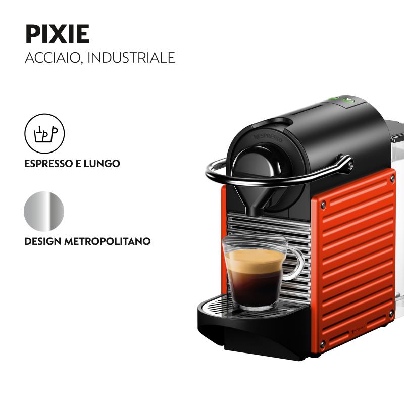 PRIX NOËL : XN304T10 Krups Nespresso XN304. Type de produit: Cafetière à  dosette, Type de cafetière: Entièrement automatique, Capacité du réservoir  d'eau: 0,7 L, pas cher