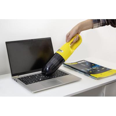 ▷ Kärcher 1.198-401.0 handheld vacuum Black, Yellow Dust bag