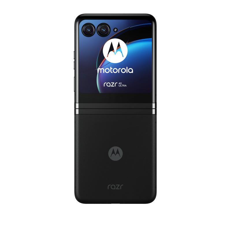 Motorola Razr 40 Ultra Dual-Sim 256GB ROM + 8GB RAM (GSM Only | No CDMA)  Factory Unlocked 5G Smartphone (Black) - International Version