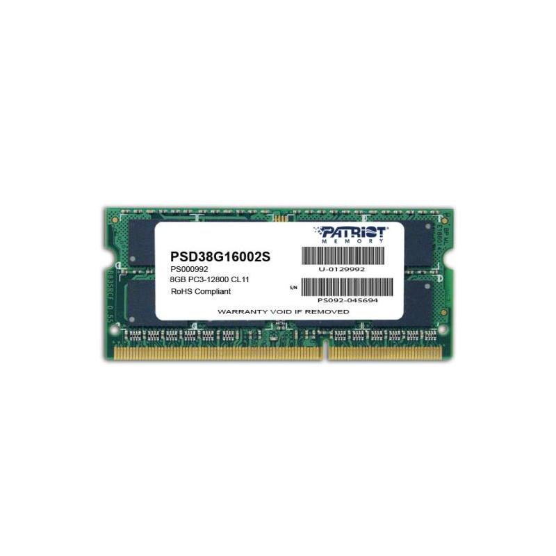 Mémoire Vive RAM 8 Go DDR3 PC3-12800 1600MHz DIMM