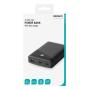 Deltaco PB-C1000 power bank Lithium-Ion (Li-Ion) 10000 mAh Black