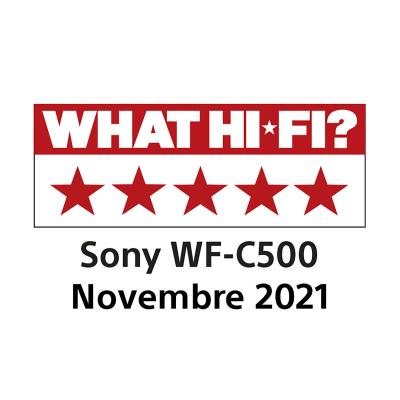 Auriculares Sony True Wireless WF-C500 Negro