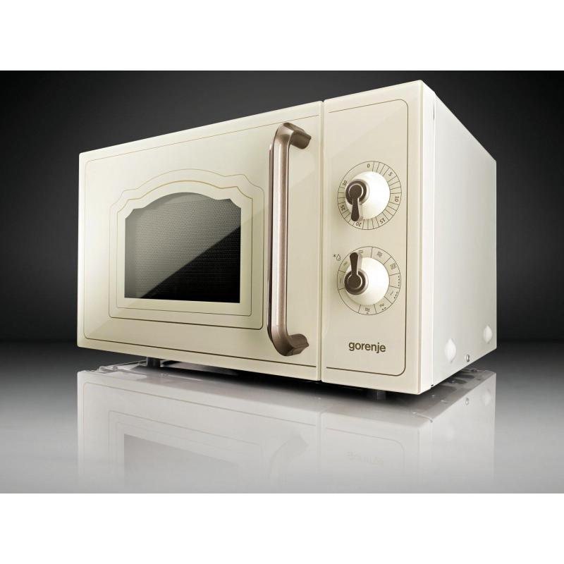 ▷ Gorenje MO4250CLI Comptoir Micro-ondes grill 20 L 700 W Ivoire