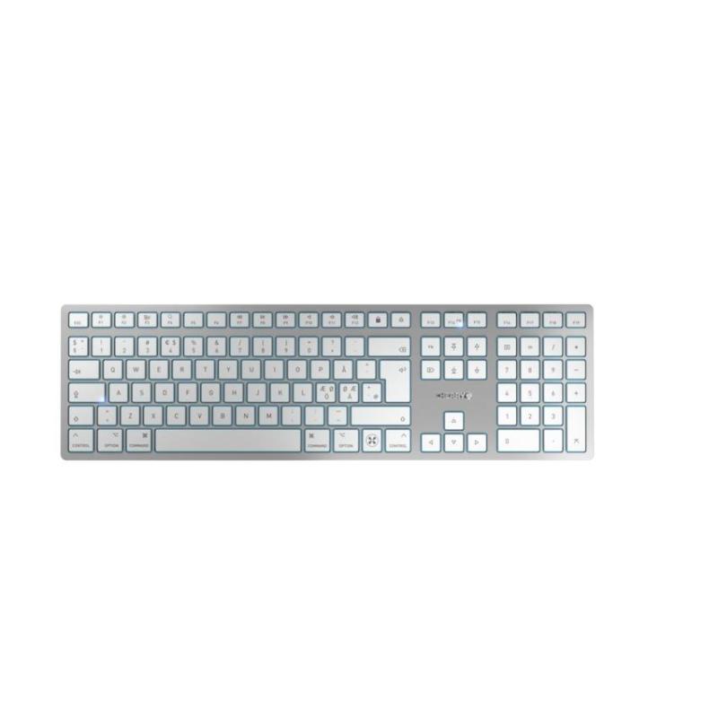 Ultra Slim English QWERTY Bluetooth Keyboard - Silver