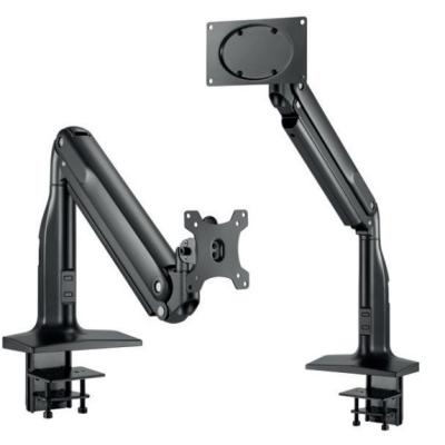 Hagor 8702 monitor mount   stand 109.2 cm (43") Black Desk