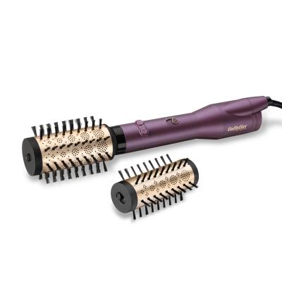 2,5 Warm Hair 650 | W Heißluftbürste BaByliss Big Roségold, Trippodo Schwarz, Violett ▷ Dual m