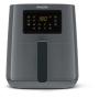 Philips 5000 series HD9255 60 fryer Single 4.1 L Stand-alone 1400 W Hot air fryer Black, Grey