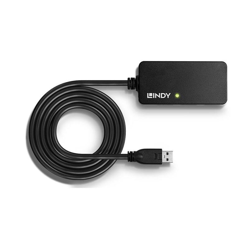 ▷ Lindy 43159 hub & concentrateur USB 3.2 Gen 1 (3.1 Gen 1) Type