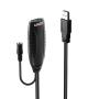 Lindy 43156 USB Kabel 10 m USB 3.2 Gen 1 (3.1 Gen 1) USB A Schwarz