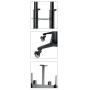 Hagor BrackIT Stand HD XXL 3,05 m (120") Noir