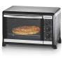 Rommelsbacher BG 1055 E horno tostador 18 L Negro, Acero inoxidable Parrilla