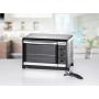 Rommelsbacher BG 1055 E Grillofen 18 l Schwarz, Edelstahl Grill