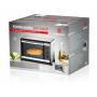 Rommelsbacher BG 1055 E horno tostador 18 L Negro, Acero inoxidable Parrilla