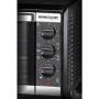 Rommelsbacher BG 1055 E Grillofen 18 l Schwarz, Edelstahl Grill