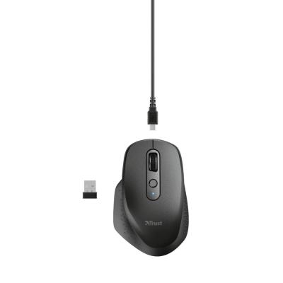 MOUSE WIRELESS RICARICABILE USB TRUST