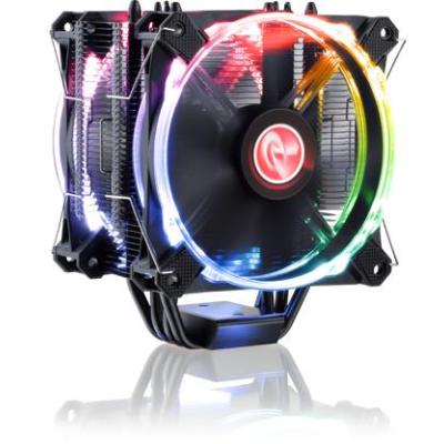 RAIJINTEK LETO PRO RGB Processeur Refroidisseur d'air 12 cm Noir 1 pièce(s)