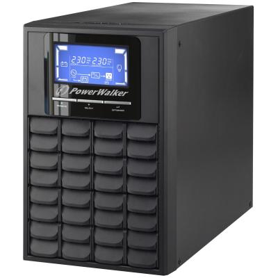 PowerWalker VFI 1000C LCD Doble conversión (en línea) 1 kVA 800 W 3 salidas AC