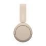 Sony WH-CH520 Auriculares Inalámbrico Diadema Llamadas Música USB Tipo C Bluetooth Base de carga Crema de color