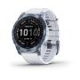 Garmin fēnix 7 3,3 cm (1.3") MIP 47 mm Bleu, Blanc GPS (satellite)