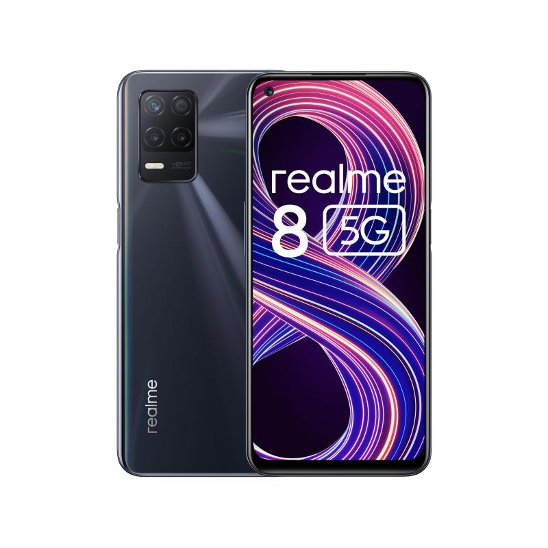 ▷ realme 8 5G 16,5 cm (6.5) Android 11 USB tipo-C 4 GB 64 GB 5000 mAh Nero