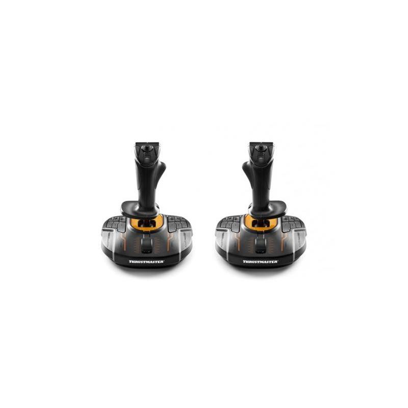 ▷ Thrustmaster T.16000M FCS SPACE SIM DUO Nero, Arancione USB