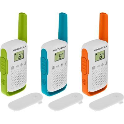 Motorola T42 ricetrasmittente 16 canali Blu, Verde, Arancione, Bianco